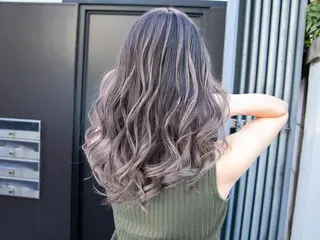 ロング カラー Re:ta Hair 飯田淳平のヘアスタイル