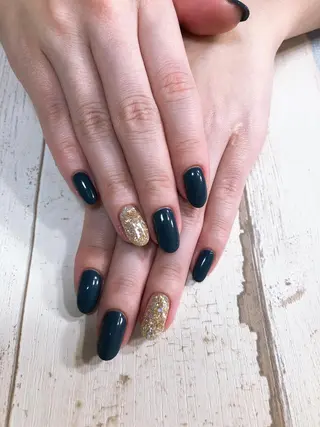 ネイル 北浦和 自爪育成ケアのネイルデザイン