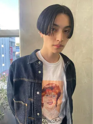 ショート メンズ AO所属・RISAKO 艶髪モテヘア🎀府中のヘアスタイル