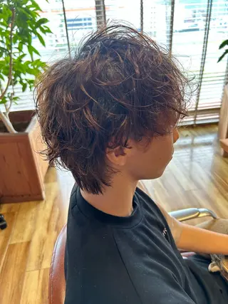 パーマ メンズ hair salon komorebi所属・韓国風/レイヤーカッ トmanamiのヘアスタイル