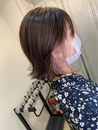 ミディアム カラー verde所属・ノザキ　カイシ /武蔵小山のヘアスタイル