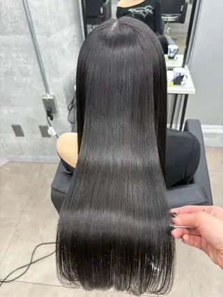 ロング カラー 髪質改善/韓国 ﾚｲﾔｰ/店長/原島のヘアスタイル