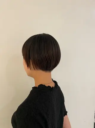ショート ヘッドスパ/カラー 葉月のヘアスタイル