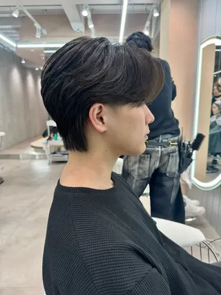 ショート パーマ メンズ 🔶似合わせセンター パート/ヤス🔶のヘアスタイル