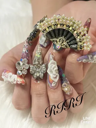 ネイル riri オーナーのネイルデザイン