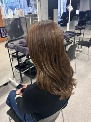 ロング モデル募集💙韓国 スタイル💙亜子のヘアスタイル