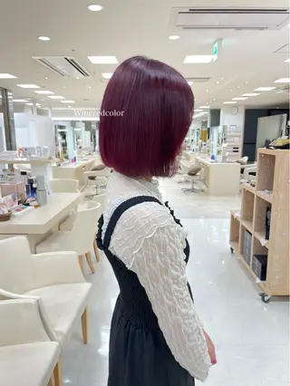 ショート カラー ヘアアレンジ 🍒KIKUCHI KANAE🍒のヘアスタイル