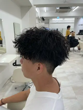 パーマ ✂渋谷メンズ特化 まさとのヘアスタイル