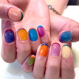 ネイル 新井 ひなののネイルデザイン