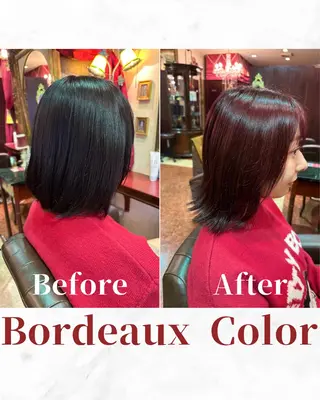 ミディアム カラー 【レイヤー/韓国風 /髪質改善】RINのヘアスタイル