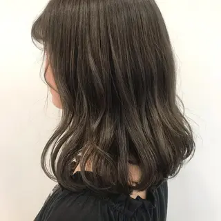 ミディアム カラー 馴染ませNo.1🧃 エクステ・アレンジのヘアスタイル