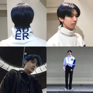 ミディアム カラー ヘアアレンジ メンズ As hair所属・柔らか垢抜けｶﾗｰと ｶｯﾄ🫧ASUKAのヘアスタイル