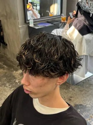 ショート メンズ 川尻 竜正のヘアスタイル