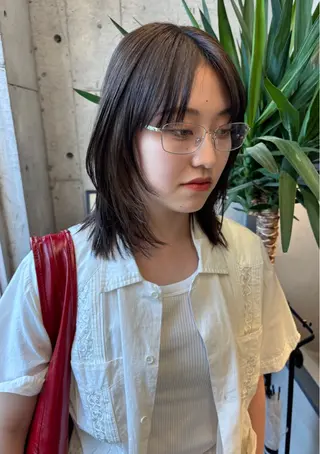 ミディアム yuuna/ ハッシュカット🎀のヘアスタイル