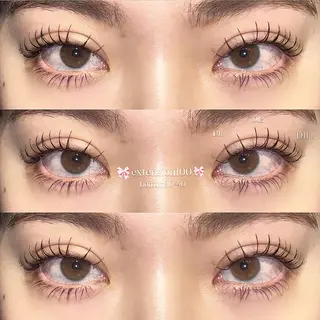 マツエク・マツパ NORA senaのマツエク・マツパデザイン