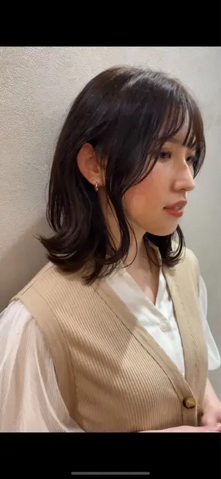 ミディアム トップスタイリスト 江口 稜亮のヘアスタイル