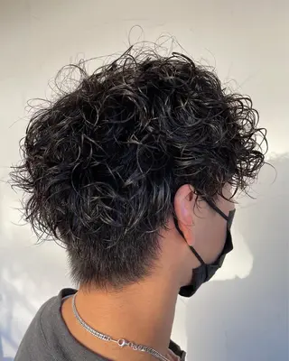 ショート 🔥メンズカット/ パーマ/西田有輝🔥のヘアスタイル