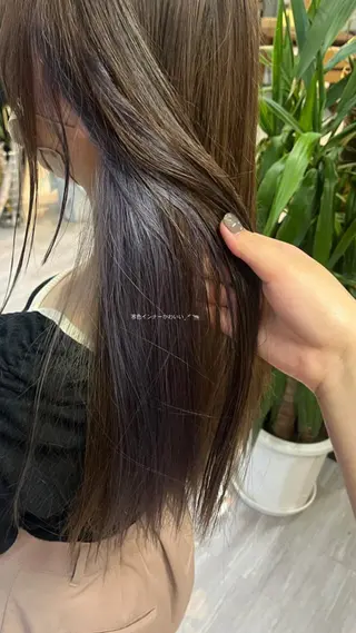 ロング alu所属・alu yuinaのヘアスタイル