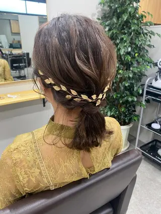 ヘアアレンジ ミディアム 🫧【公式】 Lig.横浜🫧のヘアスタイル