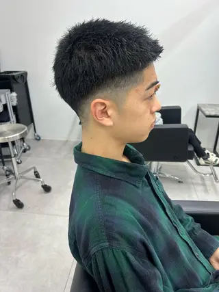 ショート メンズ 女子ウケ✅/メンズ パーマ/Renaのヘアスタイル