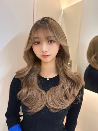 ロング ゆーだい🇰🇷韓国 🇰🇷×髪質改善のヘアスタイル