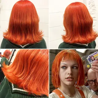 ミディアム カラー "PEPPU "所属・🌈推し色派手髪 ハイトーンShinのヘアスタイル