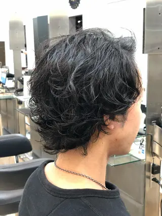 パーマ メンズ 斎藤 みくのヘアスタイル