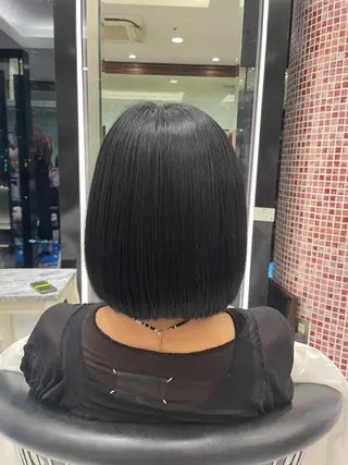 ショート 縮毛矯正/レイヤー /ひかるのヘアスタイル