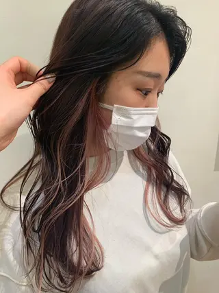 ロング カラー Rico / bob/グレージュのヘアスタイル