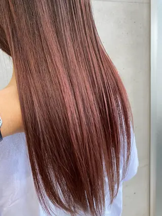 ロング カラー 大栗 佑也  髪質改善のヘアスタイル