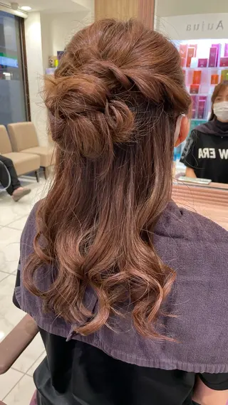 セミロング ハイトーン募集中 💜✝️荒川優輝のヘアスタイル