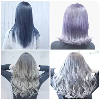 セミロング カラー Crystal 船橋のヘアスタイル