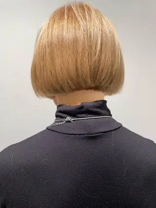 ショート scene自由が丘所属・自由が丘/メンズ/ ボブ/田丸のヘアスタイル