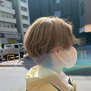 ショート カラー メンズ creeb 宮前のヘアスタイル