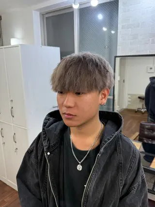 ショート パーマ メンズ Yui/メンズカラー /シャドウパーマのヘアスタイル