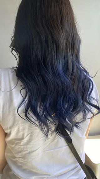 セミロング カラー 🪐SOURCE 塚口　シマブクロ🪐のヘアスタイル