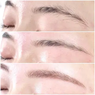 アイブロウ エルフ 中台沙耶のヘアスタイル