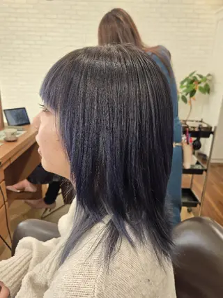 カラー ミディアム - ̗̀⋆͛ 東山 侑以🎮𓈒⋆͛のヘアスタイル