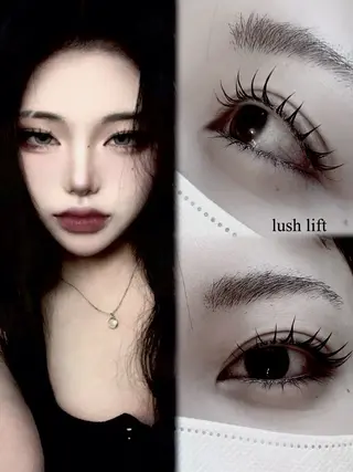 マツエク・マツパ Aimi /似合わせ 束感まつげ🖤のマツエク・マツパデザイン