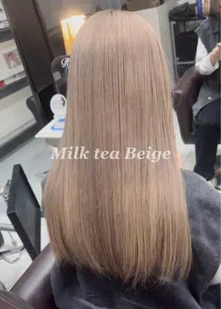 ロング カラー 透明感カラー/ 藤原リックのヘアスタイル