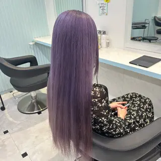 ロング カラー 暖色🩷透明感カラー ♡Maika♡のヘアスタイル