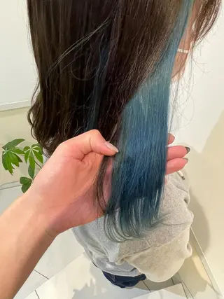 カラー 髪質改善カラー🤍 エクステ✨君島由実子のヘアスタイル