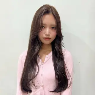 ロング カラー 🎀レイヤー/ カラー🐕‍🦺anのヘアスタイル