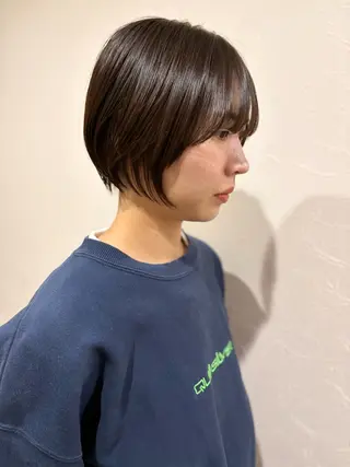 ショート hair  salon ICHARI馬借店所属・ショートボブ 大輝のヘアスタイル