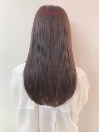 ロング カラー なりたいが叶う ながしまじゅんきのヘアスタイル