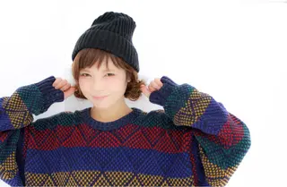 セミロング ロング カラー ヘアアレンジ Lien所属・西川 ヒロキのヘアスタイル