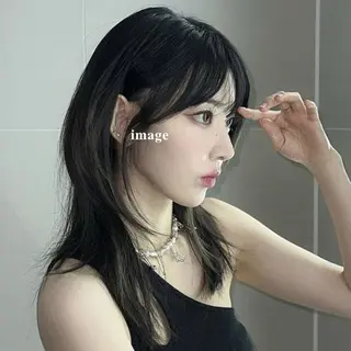 ロング 韓国レイヤー/ショー ト/nodokaのヘアスタイル