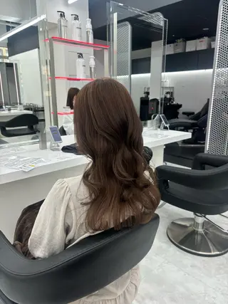 ロング カラー 🤍レイヤー/顔周り /hirari🤍のヘアスタイル