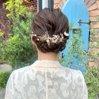 ショート ヘアアレンジ 伊藤 玲衣のヘアスタイル