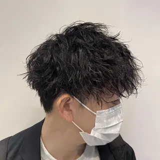 パーマ メンズ メンズ縮毛矯正 ♠️店長下平隼人のヘアスタイル